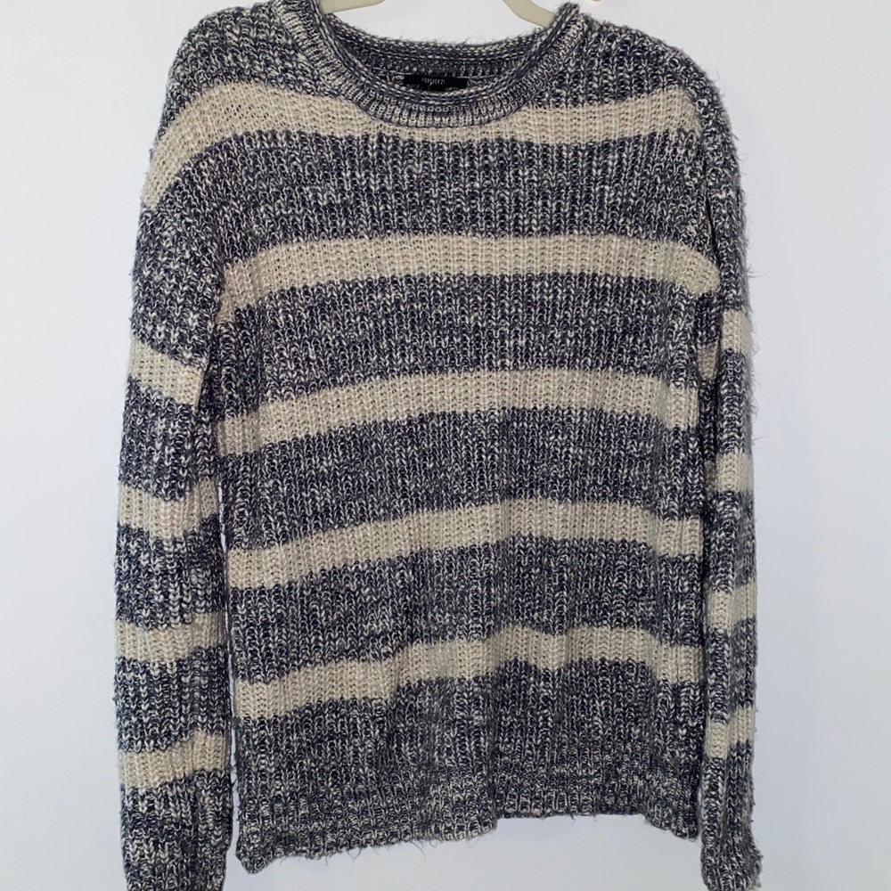 Oversized Striped Sweater